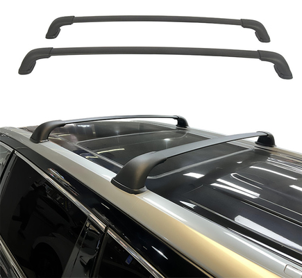kopen Zwarte Zilveren Afsluitbare Universele de Dwarsbarsporen van de Aluminiumlegering voor SUV-Pick-up online manufacture